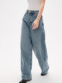 Pantalon Opalan Azul Grisaceo