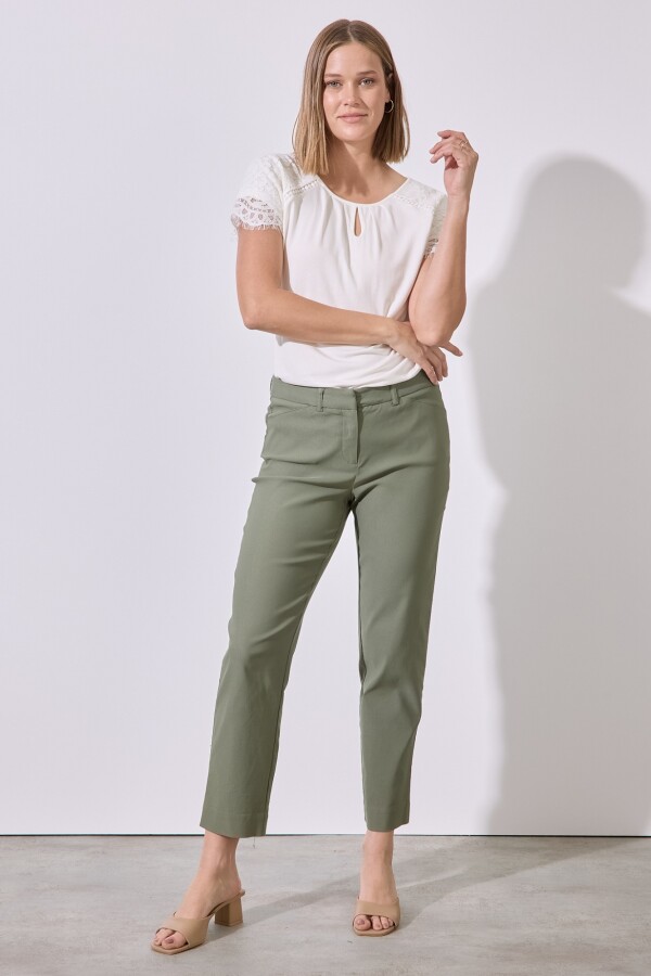 Pantalon Office VERDE