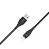 Cable de carga Belkin USB-A a USB-C 1.2mt Negro DuraTek Cable de carga Belkin USB-A a USB-C 1.2mt Negro DuraTek