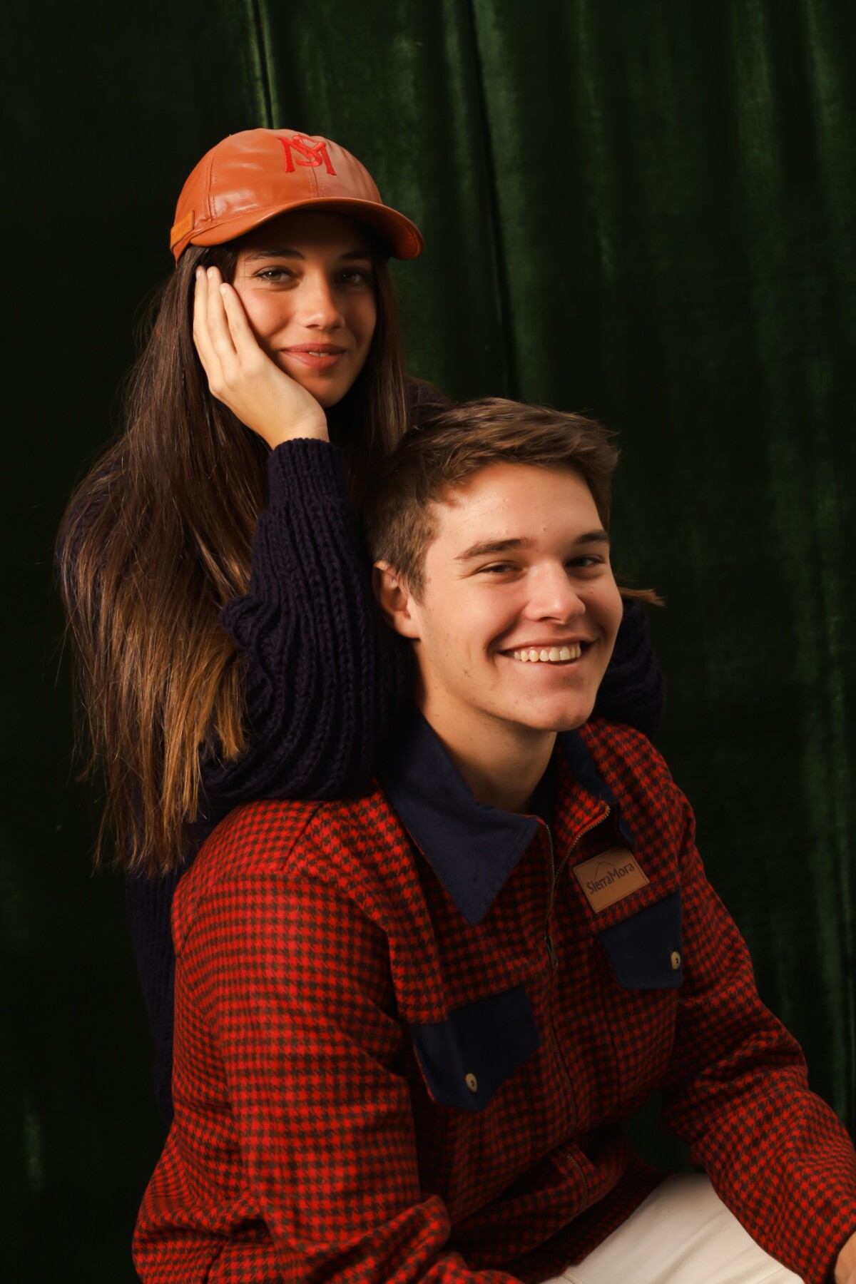 Campera New Zeland Cuadrillé Rojo
