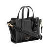 Satchel Handbag Fleura Small Black