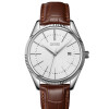Reloj clásico para hombre Skmei 9298SISIBN color marrón con esfera plateada Reloj Clásico Para Hombre Skmei 9298sisibn Color Marrón Con Esfera Plateada