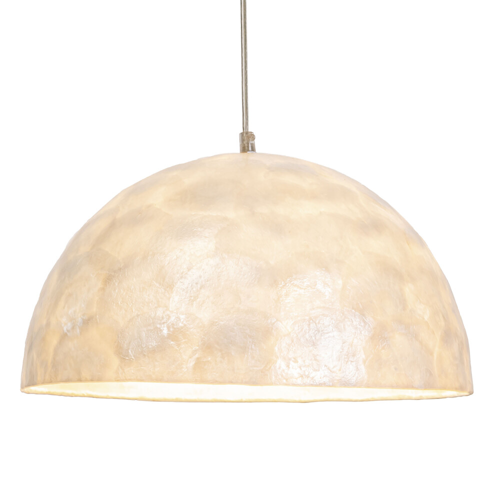 LÁMPARA DE TECHO CAPIZ NATURAL/BEIGE CAPIZ GFH1BS95CL