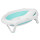Bañera Plegable con Soporte para Bebé Carestino 30 Litros Aguamarina