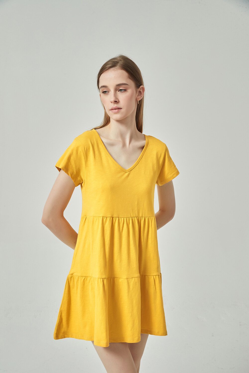 Vestido Boulevard Amarillo Oscuro