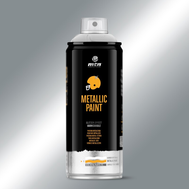 AEROSOL MTN PRO METALIZADO ALUMINIO 400ML AEROSOL MTN PRO METALIZADO ALUMINIO 400ML