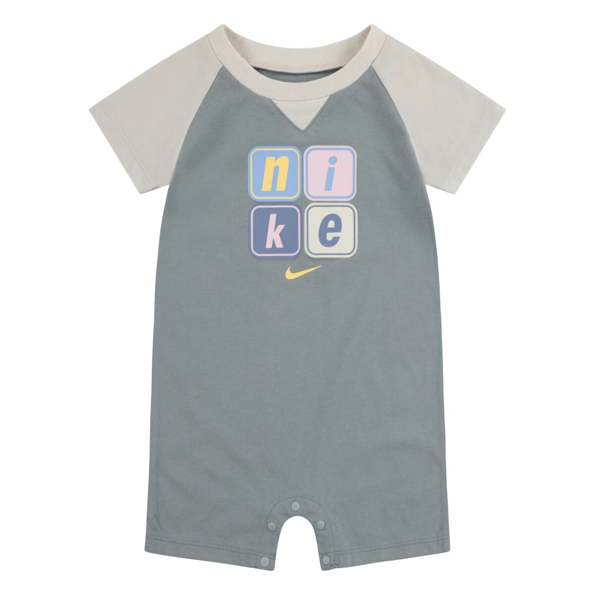 NKN SS SHORT ROMPER - Verde 