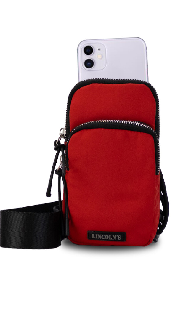 PHONE BAG ILLESCAS ROJO
