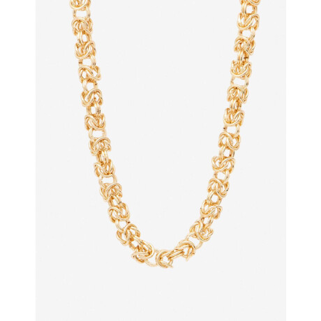 Collar Corto Metal Dorado