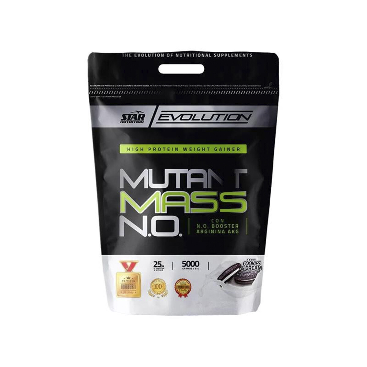 Star Nutrition Mutant Mass N.O 5KG - Cookies & Cream 