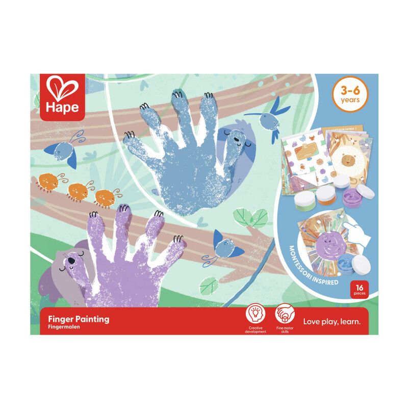 Pintura de dedos Hape Pintura de dedos Hape