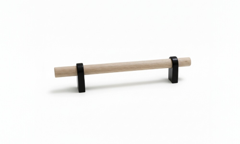 Tirador de madera 246 negro Tirador De Madera 246 Negro