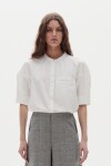 Camisa Cambria en Algodon Blanco