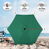 Sombrilla Grande Para Jardin Reforzada 2.70 M Acero Premium Con Manija Playa Filtro Uv Imback Color Verde Sombrilla Grande Para Jardin Reforzada 2.70 M Acero Premium Con Manija Playa Filtro Uv Imback Color Verde