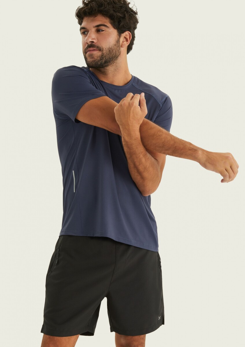 CAMISETA DEPORTIVA HIIT - AZUL 