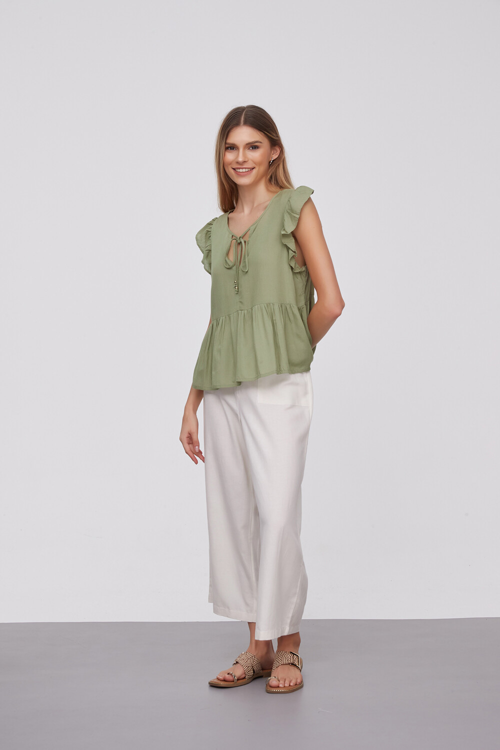 Blusa Likake Verde Oliva