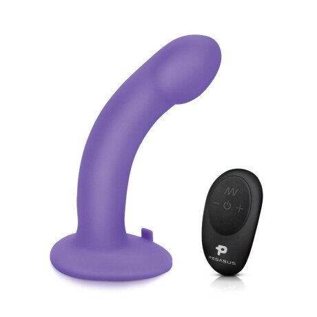 Arnes Vibrador con Control 6" Curved Realistic Pegasus Arnes Vibrador con Control 6" Curved Realistic Pegasus