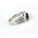 Anillo Oro 18K Con Brillantes Y Zafiros Anillo Oro 18K Con Brillantes Y Zafiros