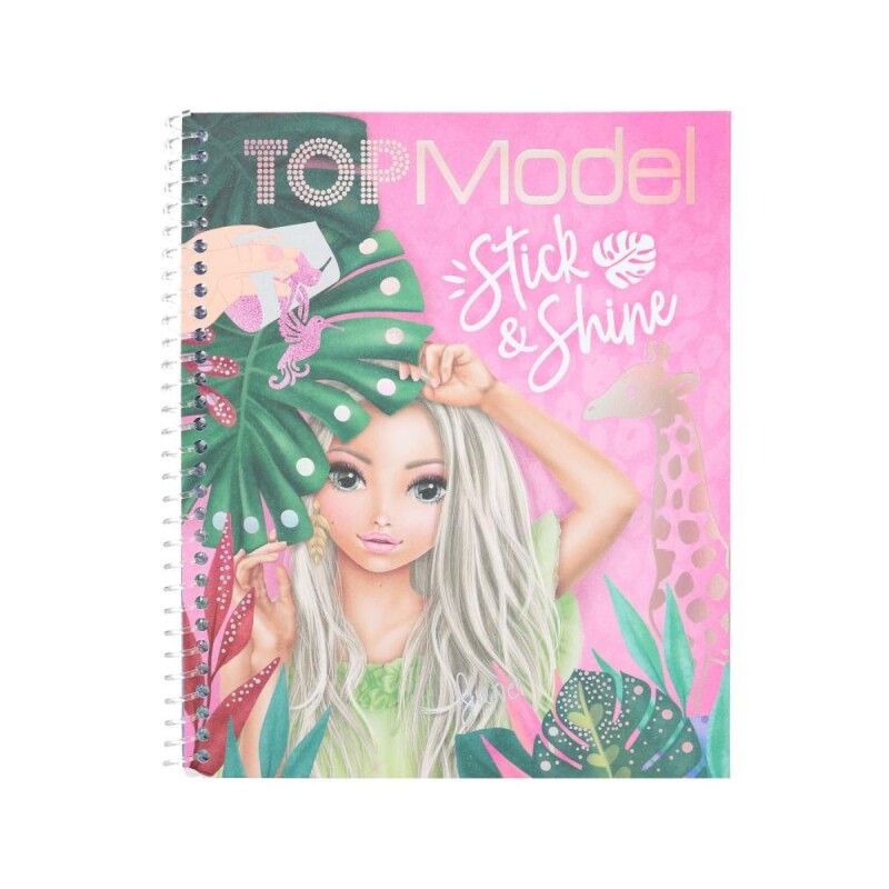 Libro de actividades para colorear y tattos Stick&Shine Libro de actividades para colorear y tattos Stick&Shine