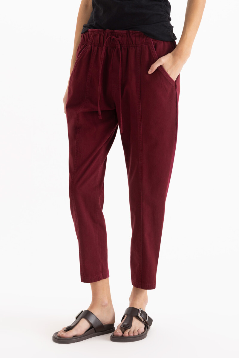 PANTALON LIGHT Bordo