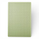 Panel perforado pegboard metálico organizador de pared 60x40 cm – Multiuso para el hogar Verde