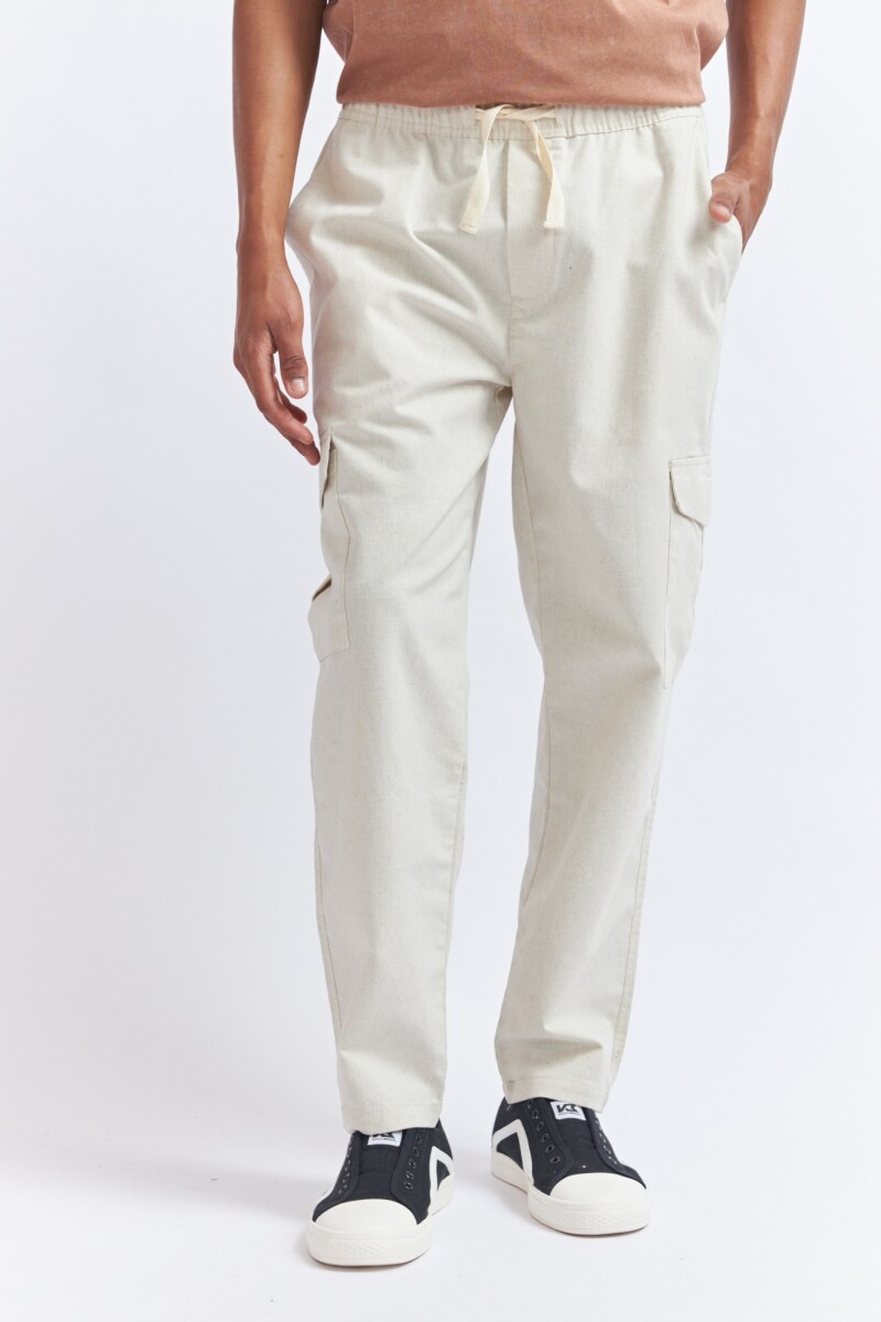 PANTALON PALMA - CRUDO 