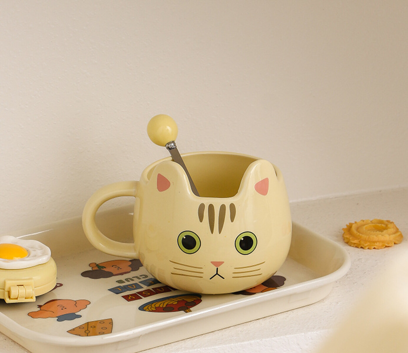 Taza De Gatito - Blanco 