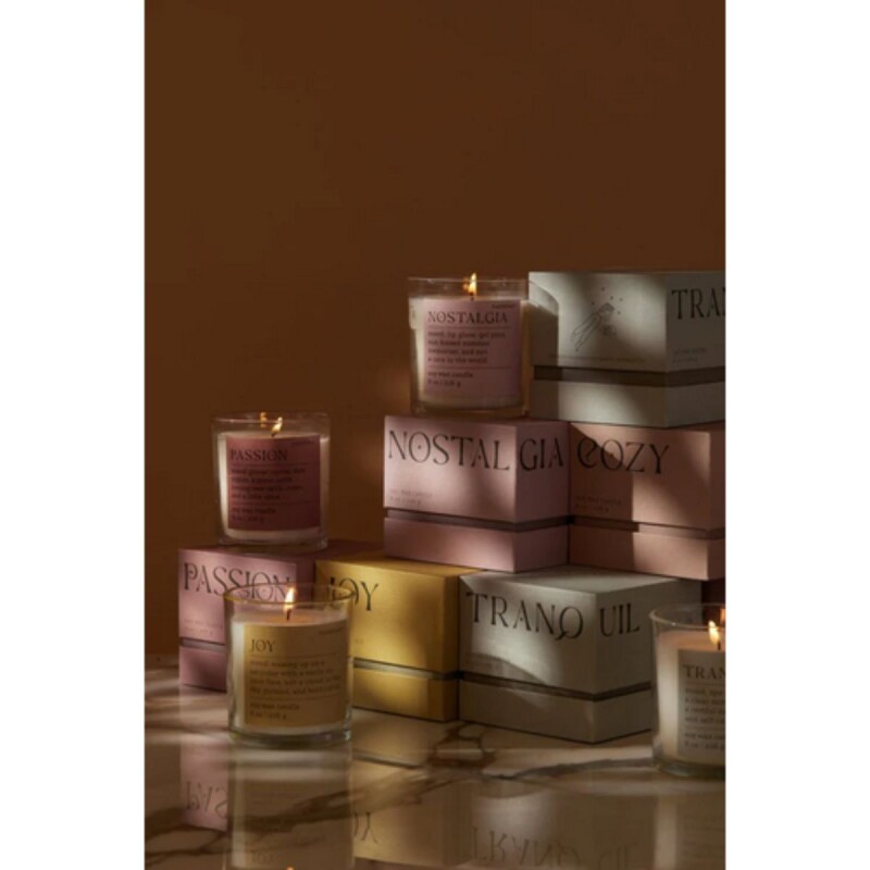 Vela aromática en caja 8oz Joy