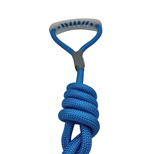 Arnes Correa Pretal Perro Mascota Ajustable Grande Variante Color Azul