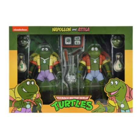 Punk Frogs Napoleon & Atilla - Figuras de 7" Tortugas Ninja Punk Frogs Napoleon & Atilla - Figuras de 7" Tortugas Ninja