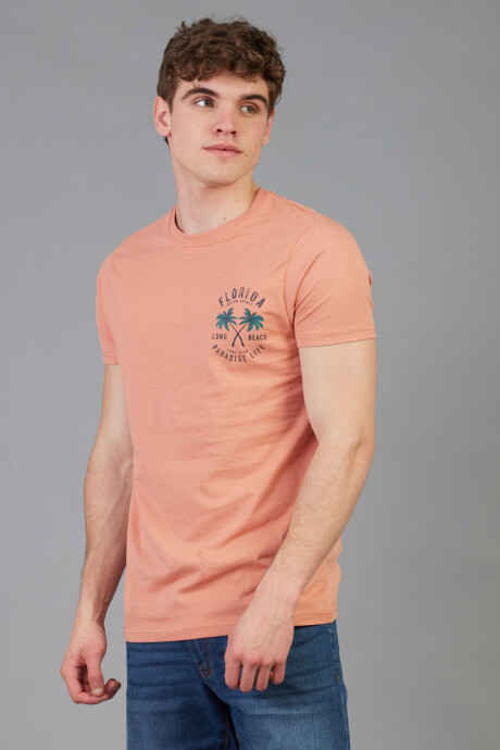 T-SHIRT GODER PARADOX Coral