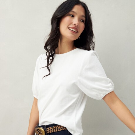 REMERA VELORA Blanco
