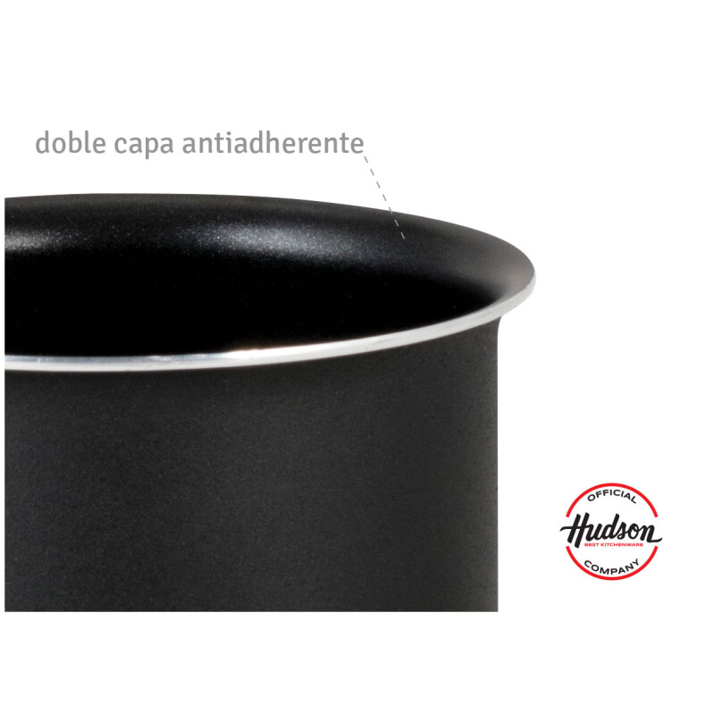 Jarro Hervidor Lechero Hudson 12 Cm Antiadherente 0,9 Lt Jarro Hervidor Lechero Hudson 12 Cm Antiadherente 0,9 Lt