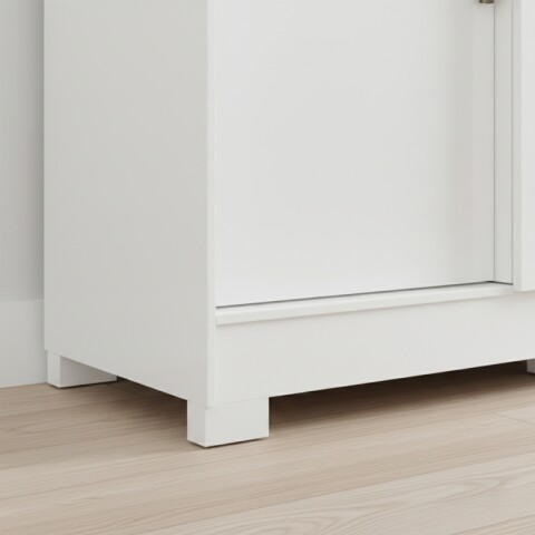 Ropero Armario Monaco 4 Puertas 2 Cajones 1 Perchero y Estantería - Blanco Ropero Armario Monaco 4 Puertas 2 Cajones 1 Perchero y Estantería - Blanco