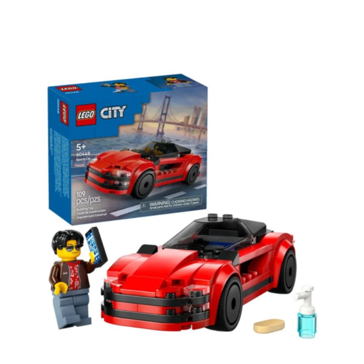 LEGO CITY AUTO DEPORTIVO ROJO S/C