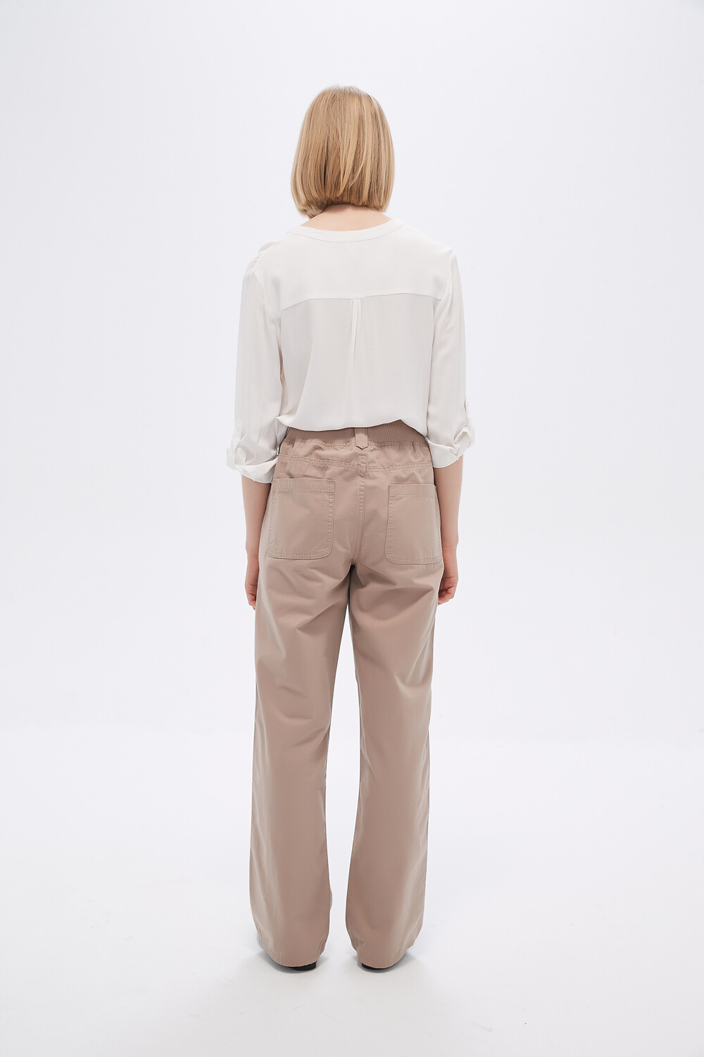Pantalon Zazi Taupe Claro