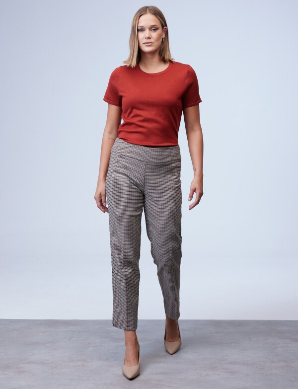 Pantalon Gales MARRON/MULTI