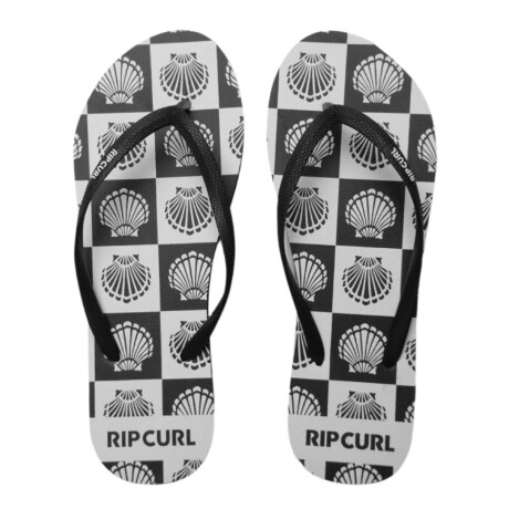 Ojotas Rip Curl Mixed Bloom Open Toe Negro Floreado