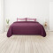 CUBRECAMA LANCASTER PURPURA ROJIZO 2 PLAZAS