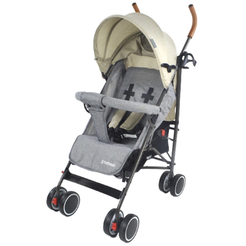 Cochecito Paragüitas Plegable Bebesit Clap Hasta 15Kg Beige