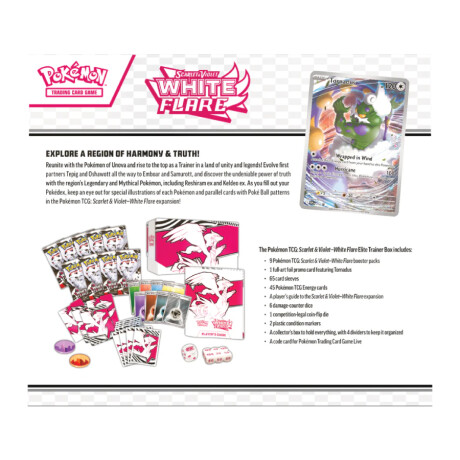 Pokémon TCG: Scarlet&Violet White Flare Binder Collection [Inglés] Pokémon TCG: Scarlet&Violet White Flare Binder Collection [Inglés]