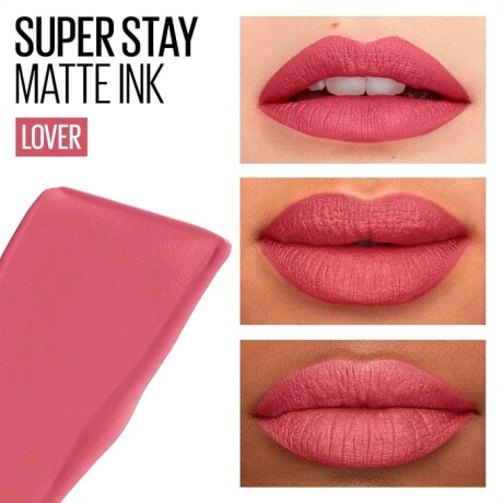 Labial Maybelline Matte Ink Superstay - 15 Lover Labial Maybelline Matte Ink Superstay - 15 Lover