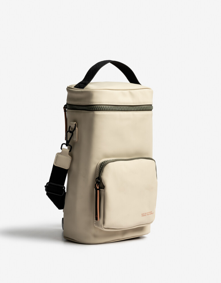 Luncheras Bolso Matero Rue Du Voyage - Blanco Crudo