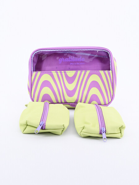 NECESSAIRE PACK X 3 ESTAMPADO 1