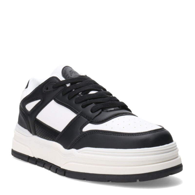 Championes de Hombre Push Blanco Serpiente - Negro