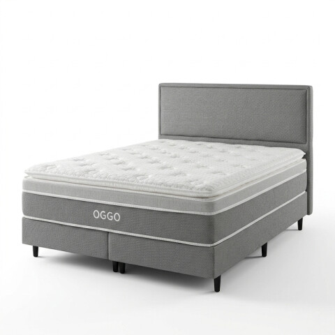 SOMMIER QUEEN PREMIUM AUSTIN - Espuma Viscoelástica y Resortes LFK Ortopédico 158 x 198 x 38 cm - 5 Años de Garantía SOMMIER QUEEN PREMIUM AUSTIN - Espuma Viscoelástica y Resortes LFK Ortopédico 158 x 198 x 38 cm - 5 Años de Garantía