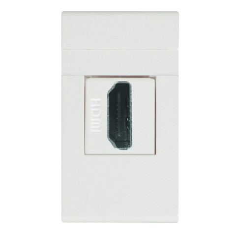 Módulo conector para HDMI - Duomo blanco C57924