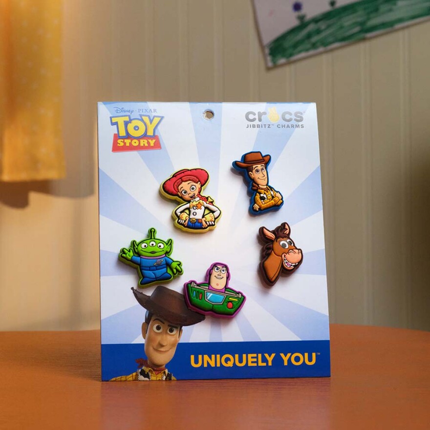 Jibbitz Toy Story Character 5 Pack Multicolor