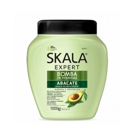 CREMA DE TRATATAMIENTO SKALA 1 KG BOMBA VITAMINAS AGUACATE CREMA DE TRATATAMIENTO SKALA 1 KG BOMBA VITAMINAS AGUACATE