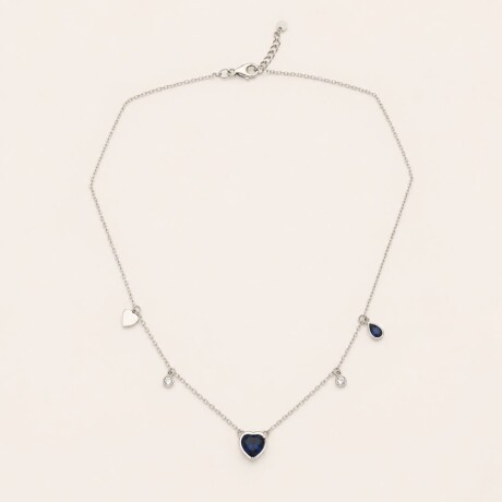 Collar Romantic Blue - Plata 925 Collar Romantic Blue - Plata 925